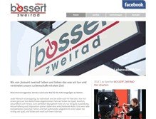 Tablet Screenshot of bossert-zweirad.ch